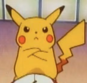 PikachuCrossedArms emote