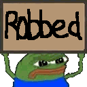 ROBBED animated emote