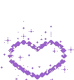 PurpleJeweledHeart emote