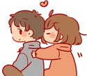 couplebackhug emoji