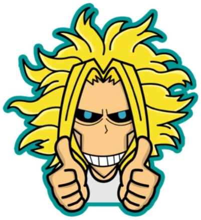 AllMightThumbsup emote