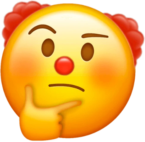 clownthink emote