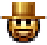 gold_top_hat emote