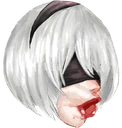 2B_poggers emote