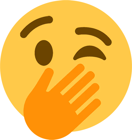 Winking_Hand_Over_Mouth emote