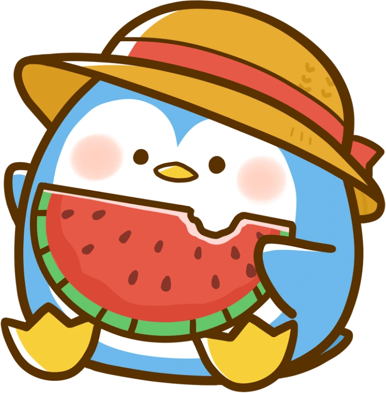 WatermelonPenguin emote