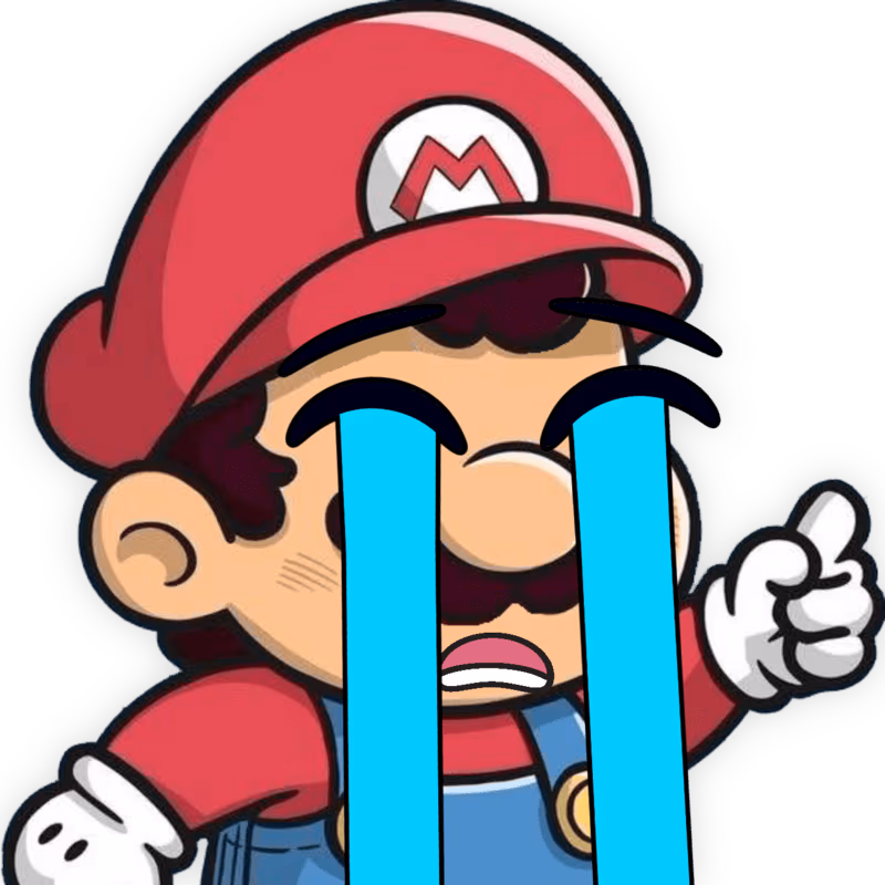 Mario_Crying emote