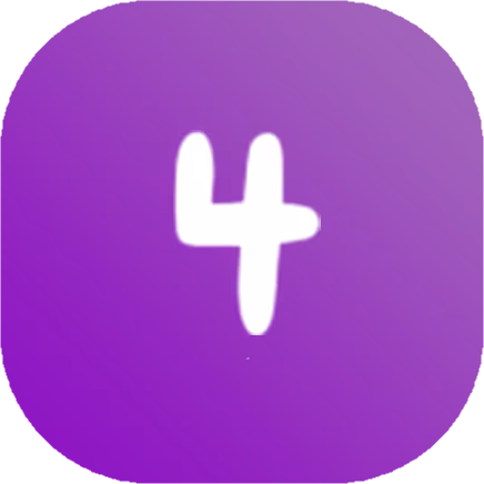 four_gradient emoji