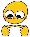 Shy emote