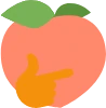peach_think emote