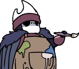 hollowPAINTING emote