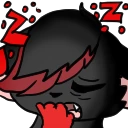 FoxxoSleepy emote