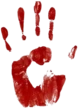 red_handprint emote