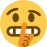 shhh emoji