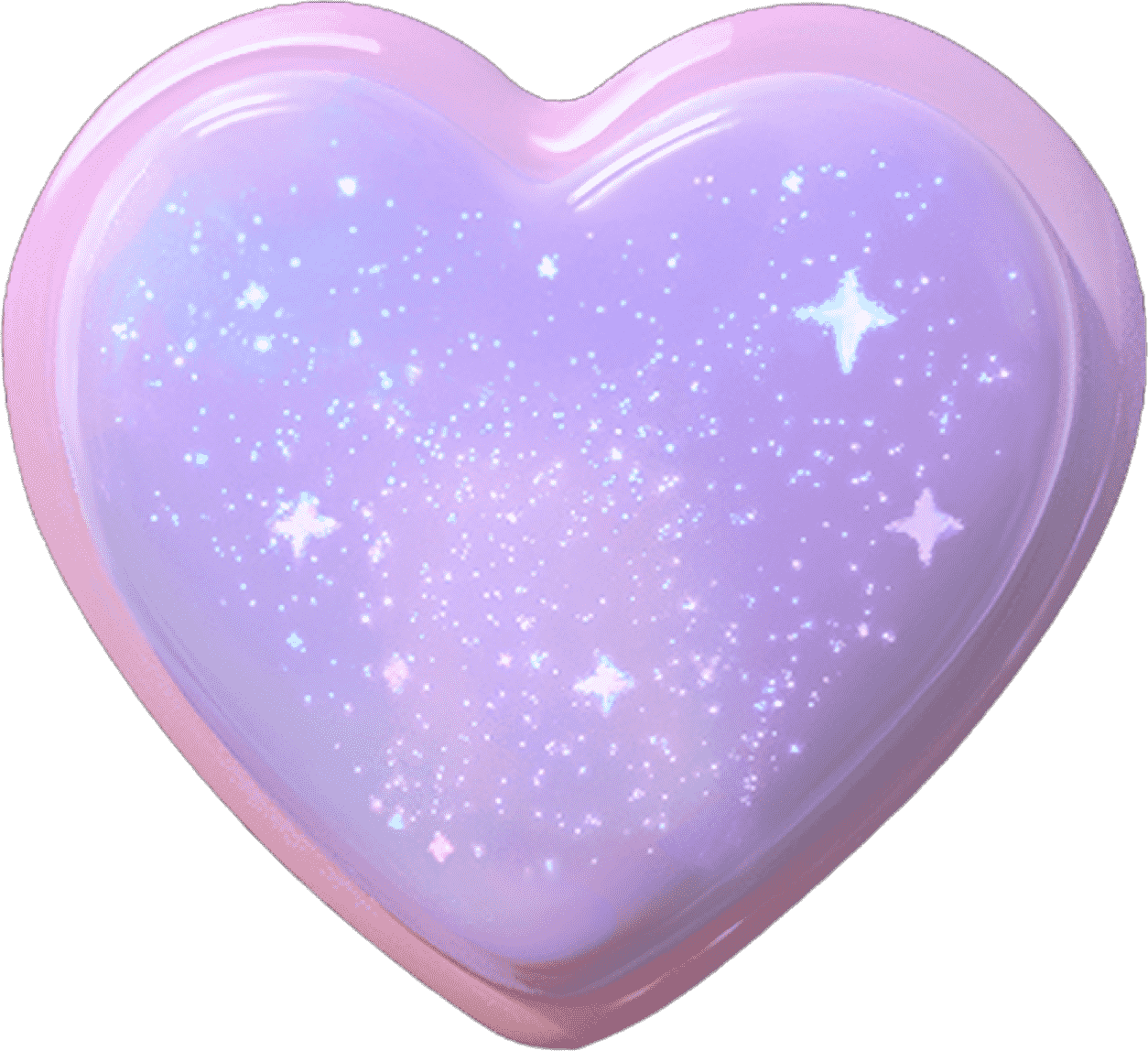 GalaxyHeartPink static emote