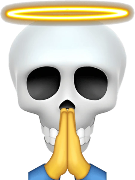 SkullPray emote