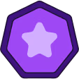 DarkPurpleStaffBadge emote