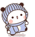 BubuWinterHopBlue emote