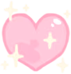 sparkling_pink_heart emote