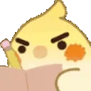 birdFurious emoji