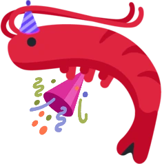 PartyShrimp emote