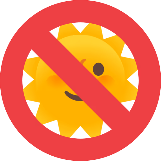 No_sun emote