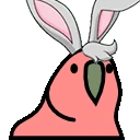bunnyParrot emote
