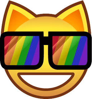 Animal_Jam_Glasses_Rainbow emote