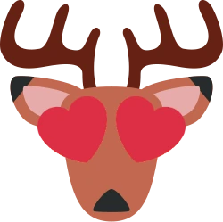 Deer_heart_eyes emoji