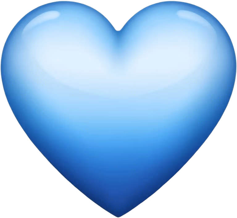Lightblueheart emote