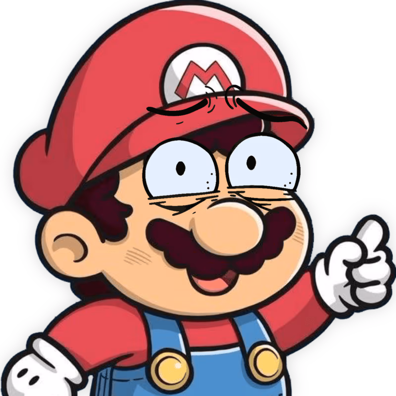 Mario_Scared emote