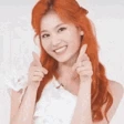 Sana_heart emote