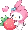 melody_strawberry emote