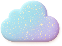 Glittercloud static emote