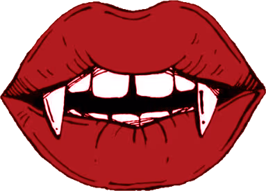 vampiremouthred emote