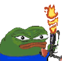 FlamethrowerGaming animated emote
