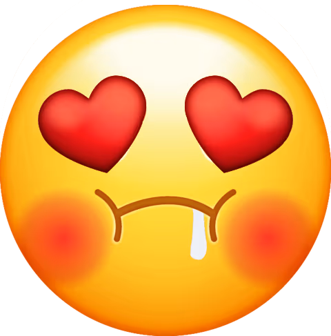 droolhearts emote