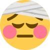bandaged_pensive emote
