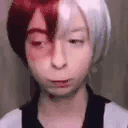 TodorokiLookingSussyAndSnakeBit animated emote
