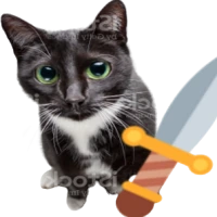 swordcat emote