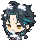 Xiao_EatingSnow emote