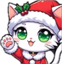 xmas_cat4 emote