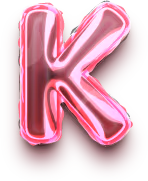Letter_K_foil_balloon emote