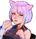lucyNeko emote