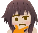 MeguThink emote