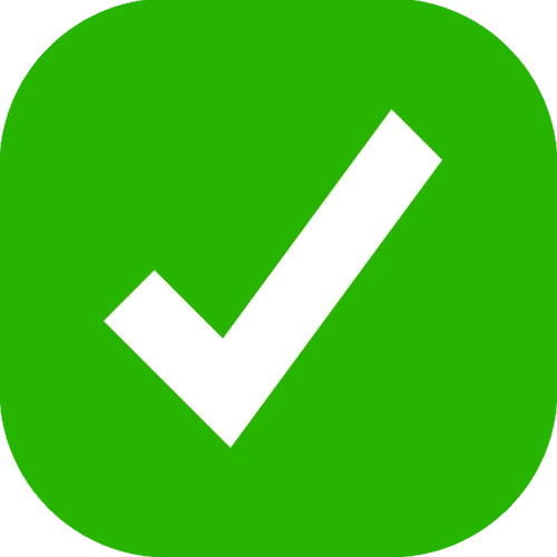 Checkmark emote