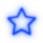 blue_neon_star emote