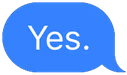 iMessageYes emote