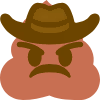 angry_cowboy_poop emote