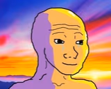 WojakSunset emote